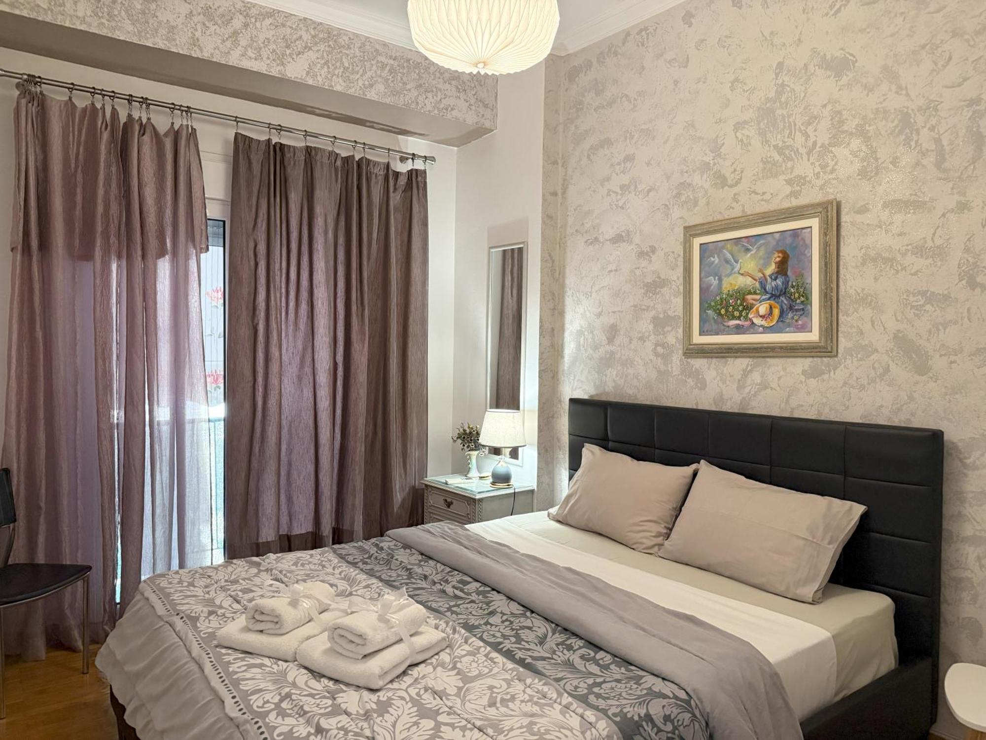 2 Bedrooms Apartment Center Of Athens 4 Min Subway Atenas Exterior foto